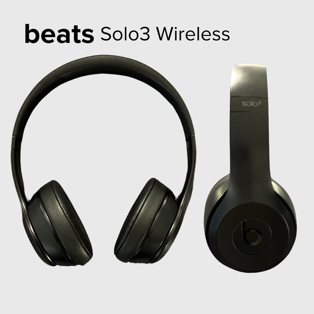 Beats by Dr. Dre Solo3 Wireless On-Ear Headphones | Matte Black